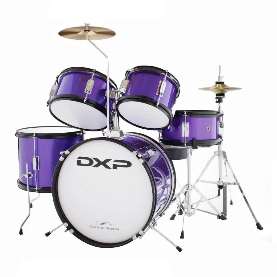 DXP TXJ5PL Junior Series 5-piece Drum Kit in Purple - Image 2