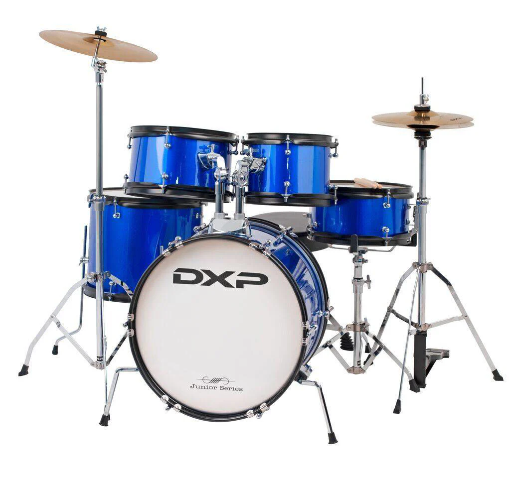 DXP TXJ7MBL Junior Series 5-piece Drum Kit in Midnight Blue - Image 3