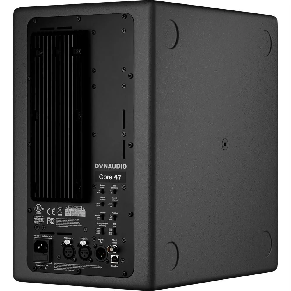Dynaudio CORE-47-L 7 inch 3 Way Nearfield/Midfield Studio Monitor Speaker - Left - Image 5