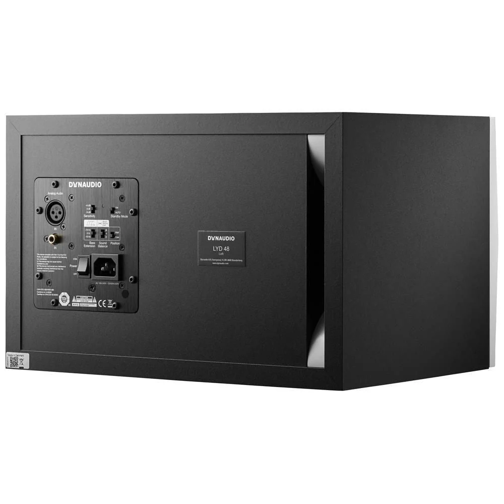Dynaudio LYD-48B-L 8 inch 3 Way Nearfield/Midfield Studio Monitor Speaker - Left - Image 3