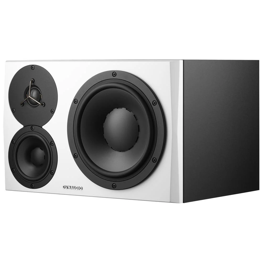 Dynaudio LYD-48W-L 8 inch 3 Way Nearfield/Midfield Studio Monitor Speaker - Left - White - Image 5