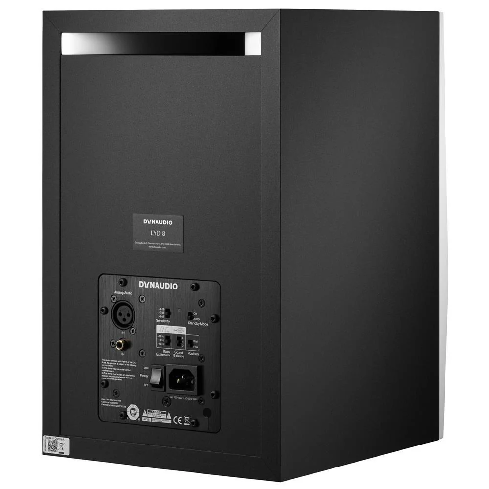Dynaudio LYD 8 8 inch Nearfield Studio Monitor Speaker - White - Single - Image 6