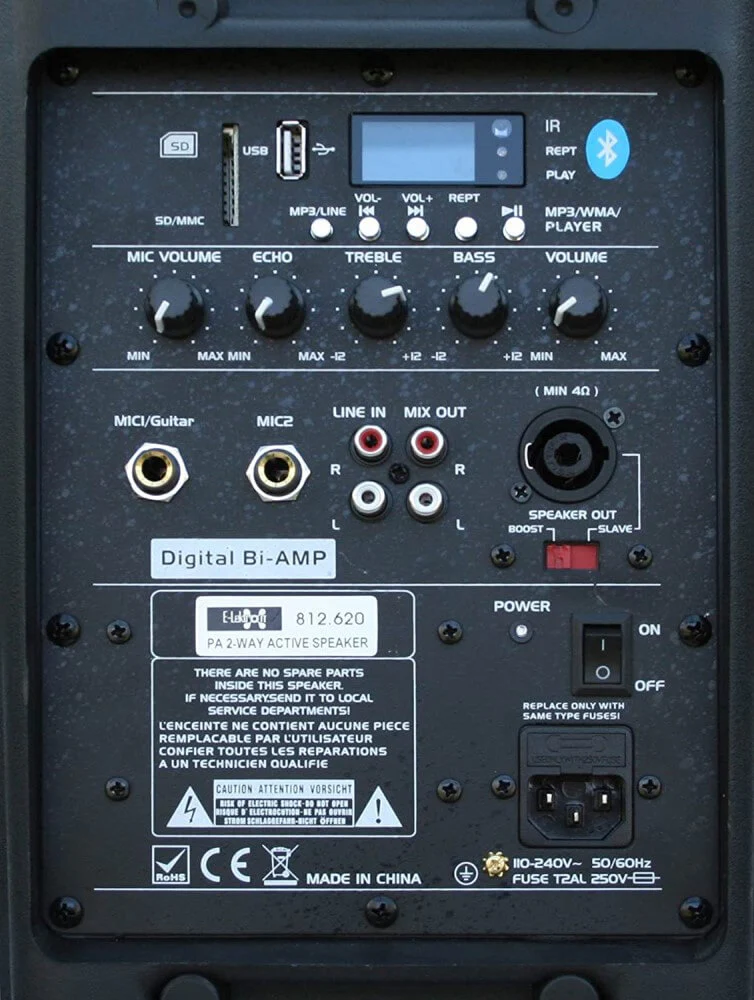 E-Lektron JAD30-B 800W 12 inch Active Speaker with Bluetooth - Image 4