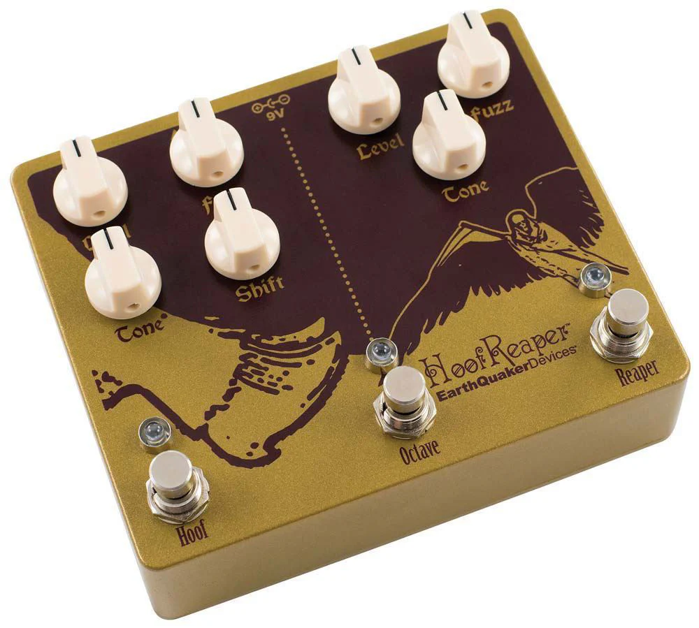Earthquaker Devices Hoof Reaper Dual Fuzz V2 Effects Pedal - Image 3
