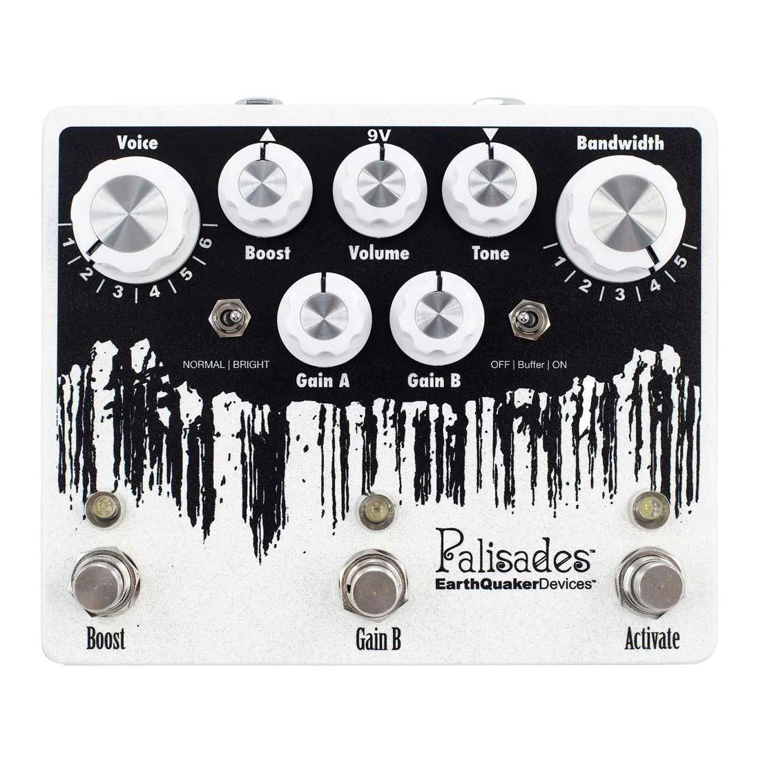Earthquaker Devices Palisades Mega Ultimate Overdrive V2 Effects Pedal