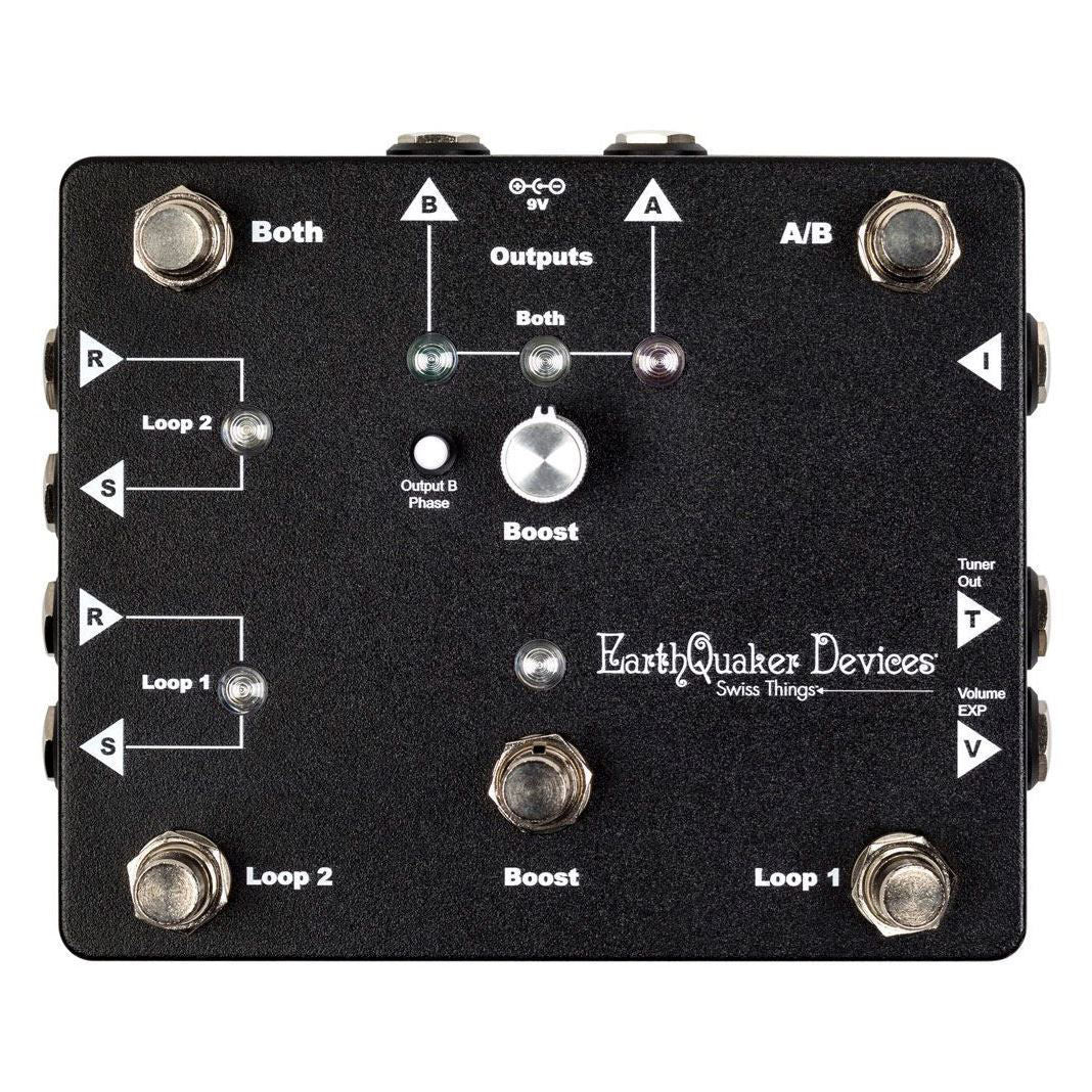 Earthquaker Devices Swiss Things Pedalboard Reconciler Loop Effects Pedal