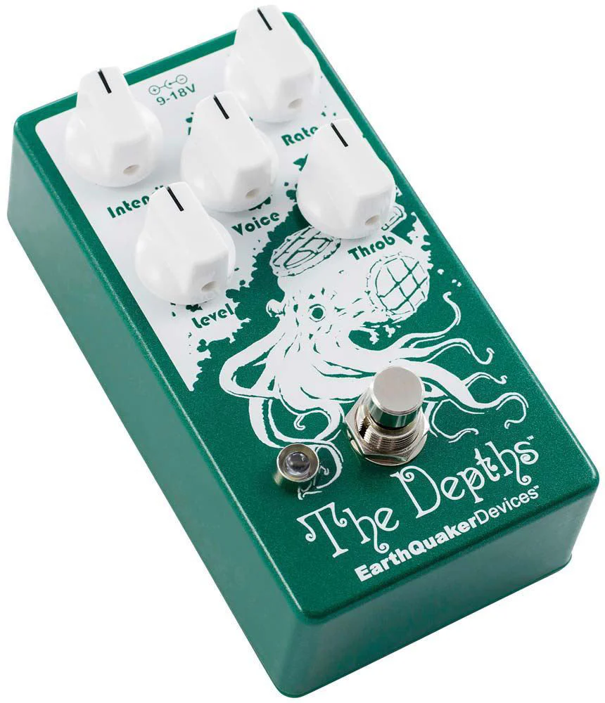 Earthquaker Devices The Depths Optical Vibe Machine V2 Effects Pedal