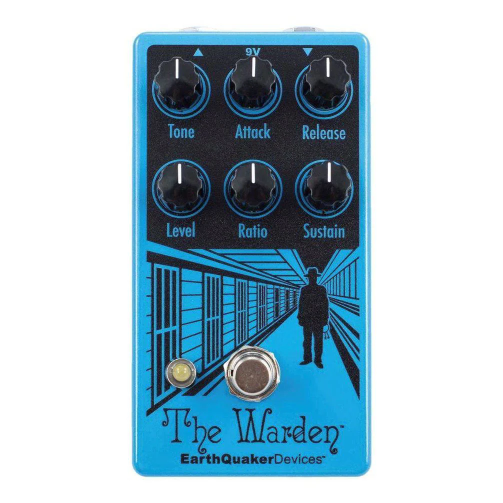 Earthquaker Devices The Warden Optical Compressor V2 Effects Pedal - Image 3