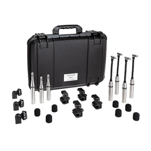 Earthworks Drum FullKit (inc. 3-SR25, 3-MC1, 4-DM20, 2-RM1, 1-KP1 & windscreens in Case) - Image 3