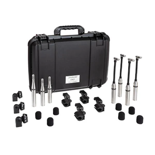 Earthworks Drum FullKit (inc. 3-SR25, 3-MC1, 4-DM20, 2-RM1, 1-KP1 & windscreens in Case) - Image 4