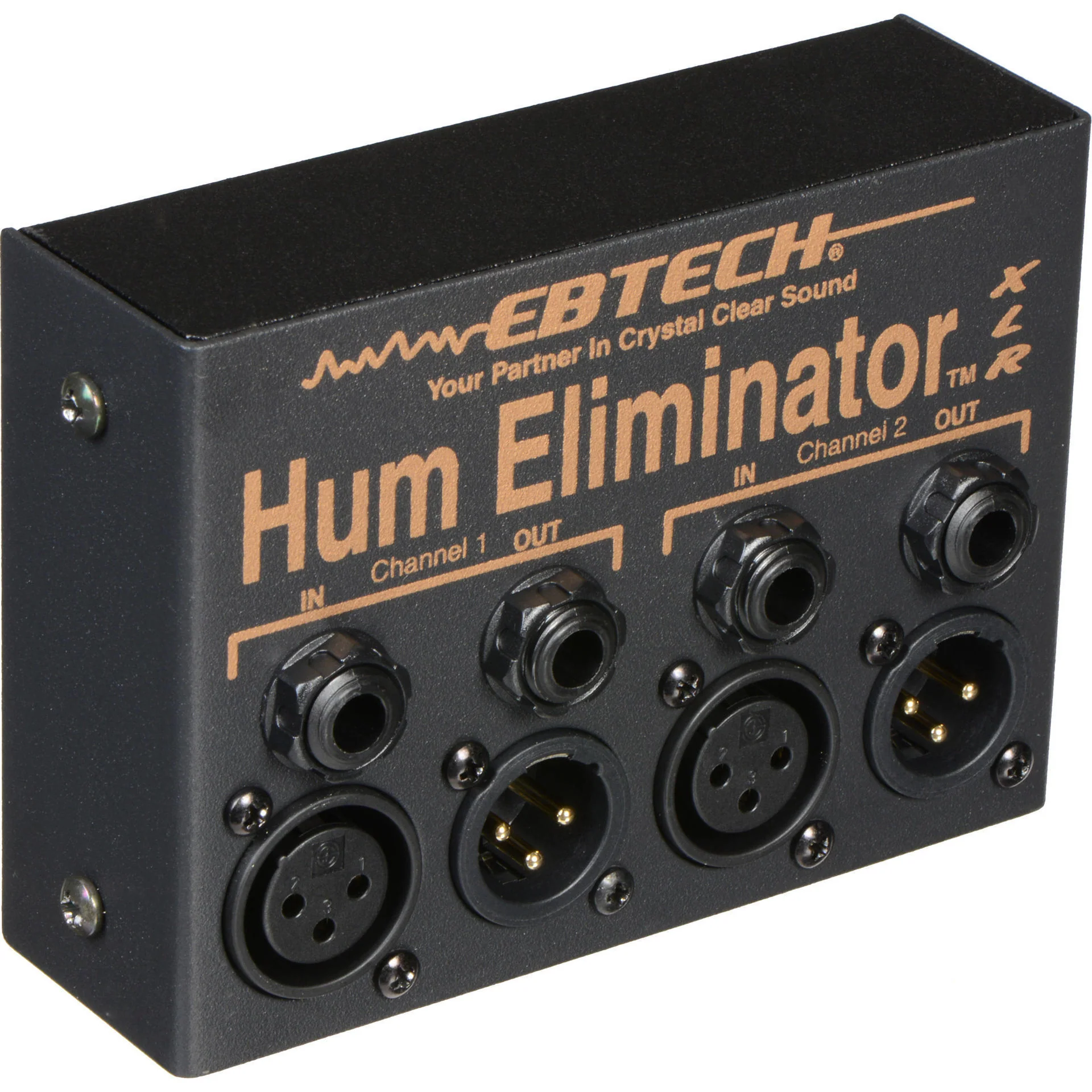 Ebtech HE-2-XLR Hum Eliminator (2 Channel Box with XLR) - Image 4