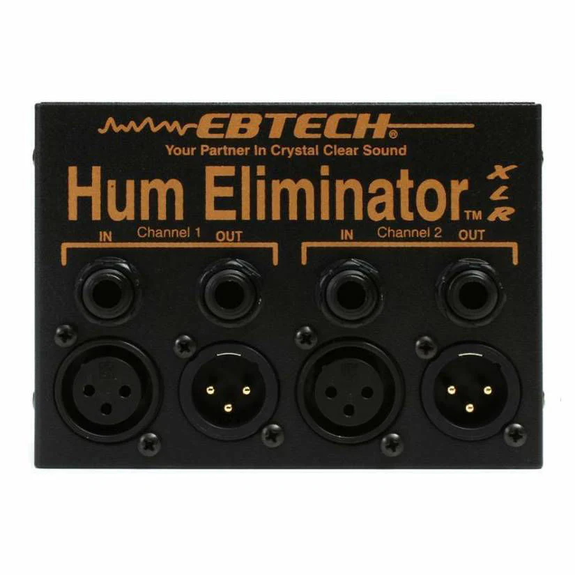 Ebtech HE-2-XLR Hum Eliminator (2 Channel Box with XLR) - Image 5