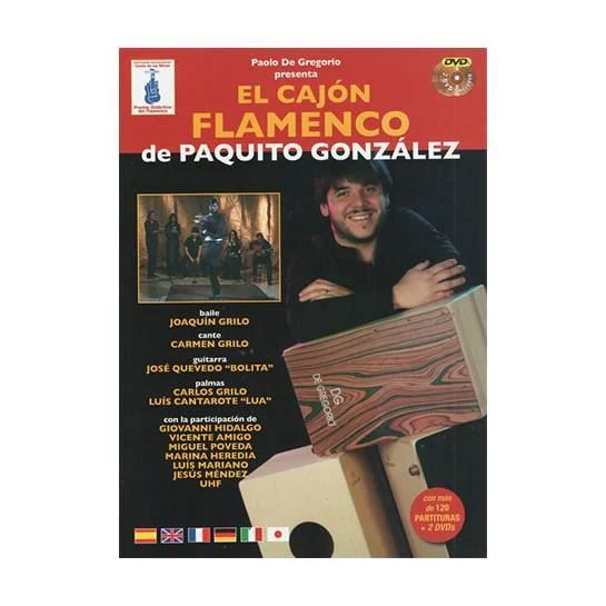 El Cajon Flamenco by de Paquito Gonzalez Book & DVD - Image 3