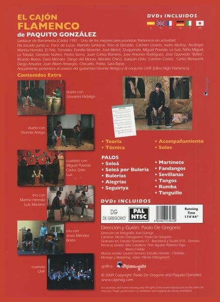 El Cajon Flamenco by de Paquito Gonzalez Book & DVD - Image 4