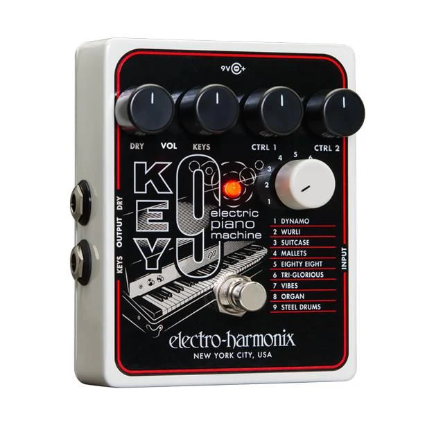 Electro Harmonix EHX Key 9 Electric Piano Machine Guitar Effects Pedal