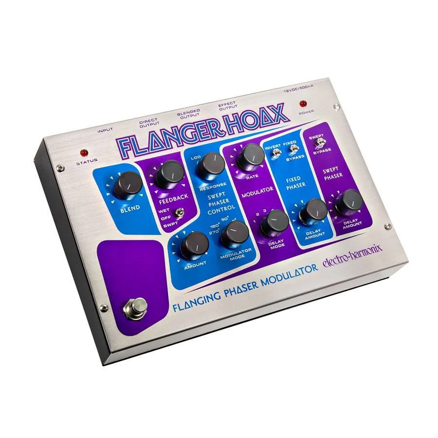 Electro Harmonix  Flanger Hoax Effects Pedal