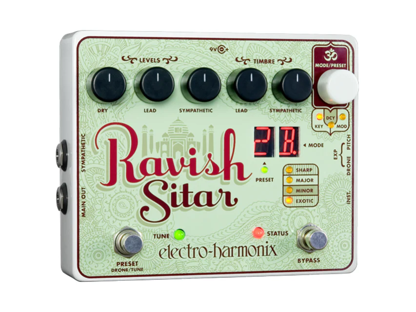 Electro Harmonix Ravish Sitar Effects Pedal - Image 3
