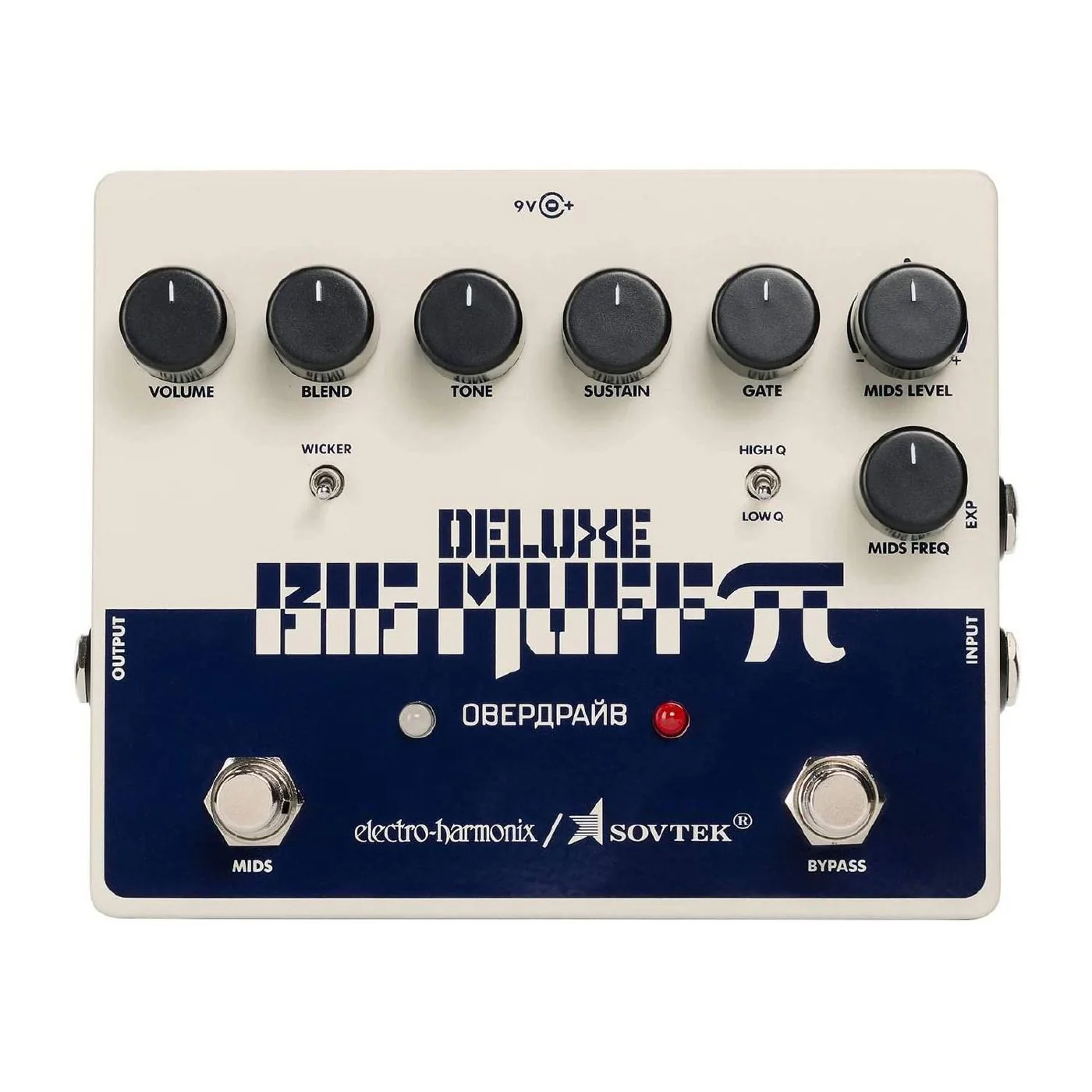 Electro Harmonix Sovtek Deluxe Big Muff Effects Pedal