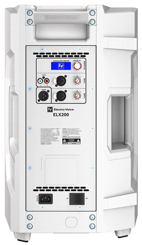Electro-Voice ELX200-10P 10in Powered PA Speaker in White - Image 2