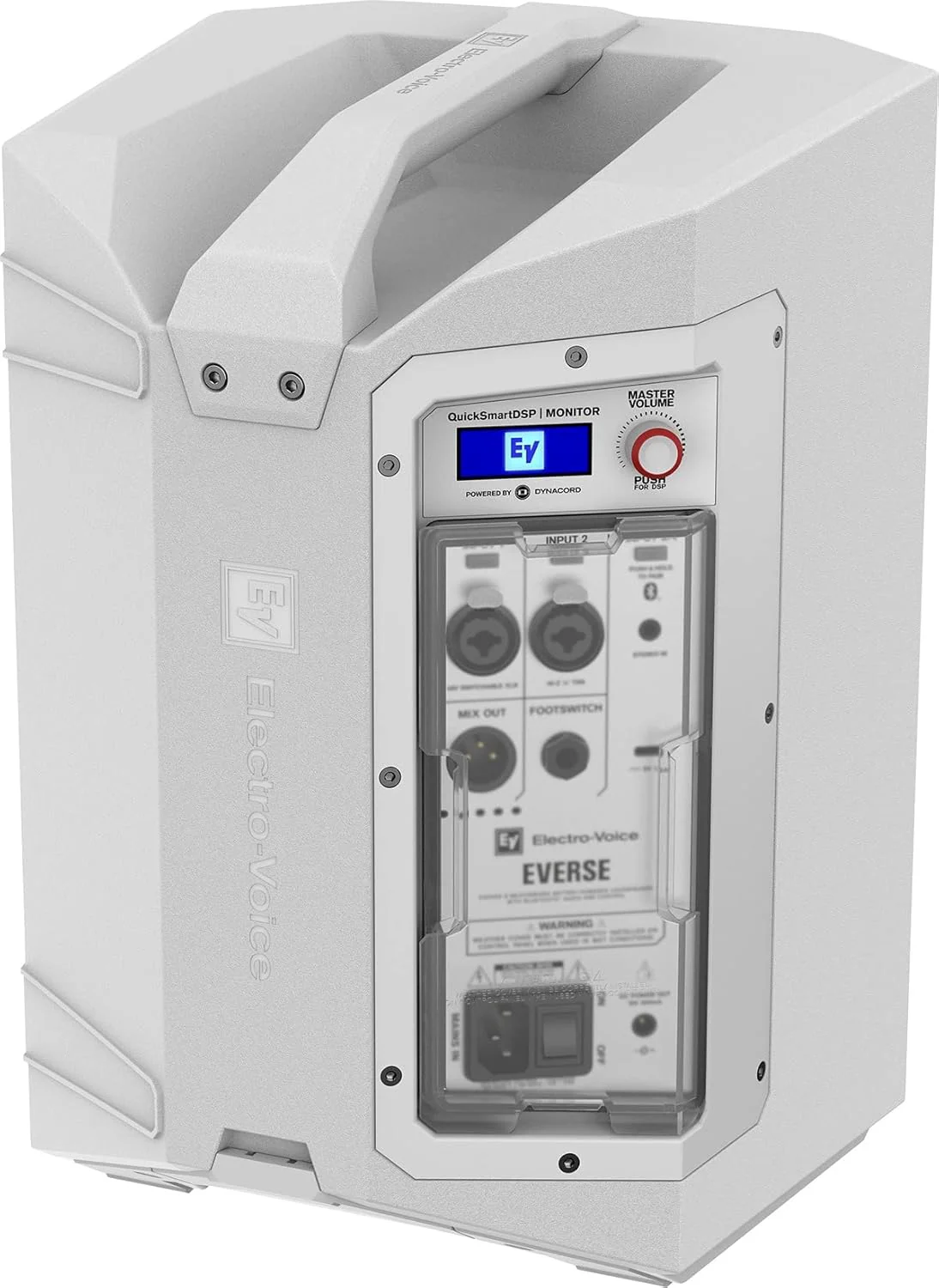 Electro-Voice EVERSE8 Portable 2-Way 8 Loudspeaker with Bluetooth - White - Image 3