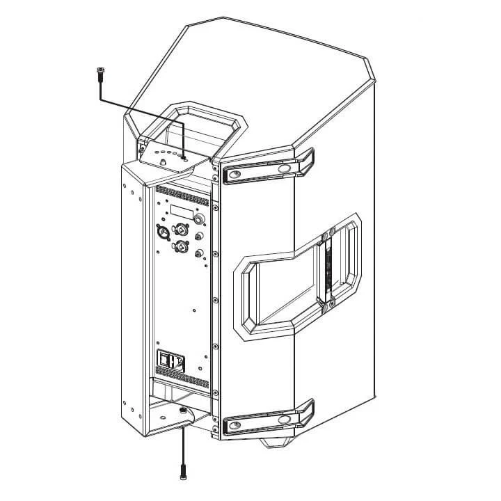 Electro-Voice ZLX Wall Mount Bracket