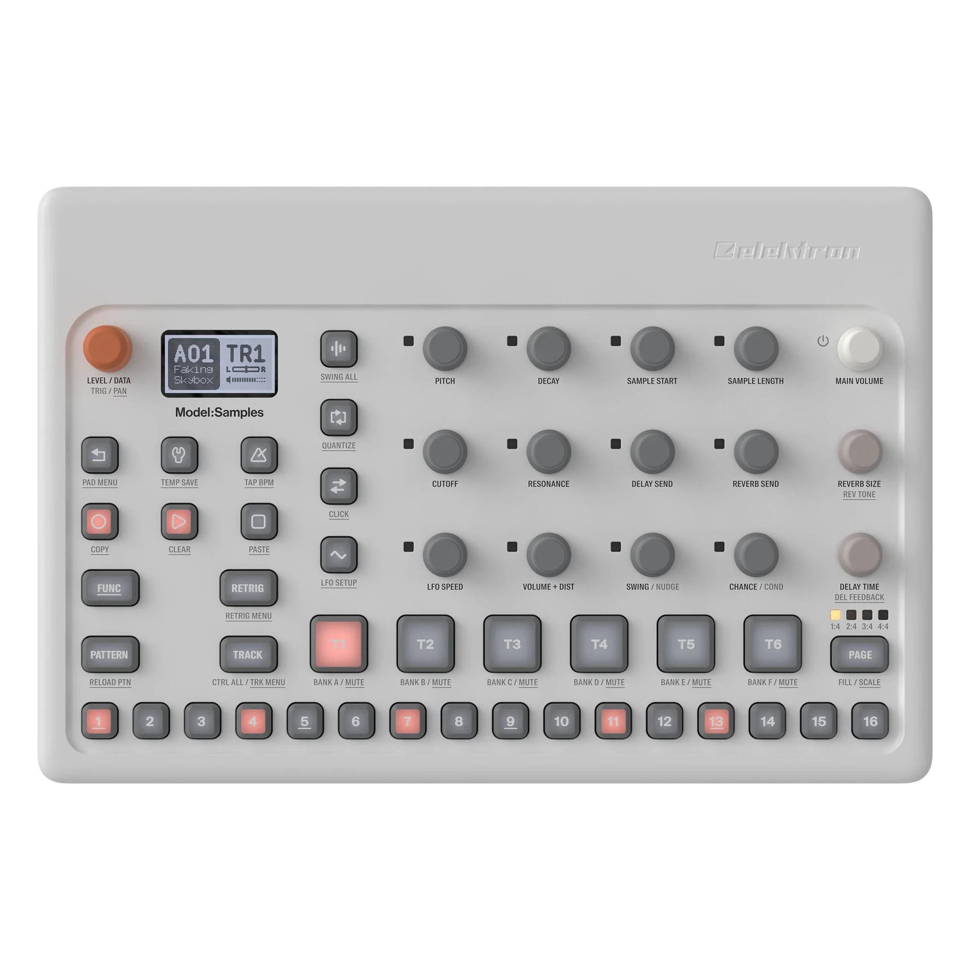 Elektron Model:Samples Six Track Sample Based Groovebox Drum Machine - Image 6