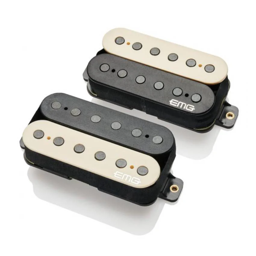 EMG Jim Root Daemonum Pickup Set - Zebra - F-Spaced - Image 3