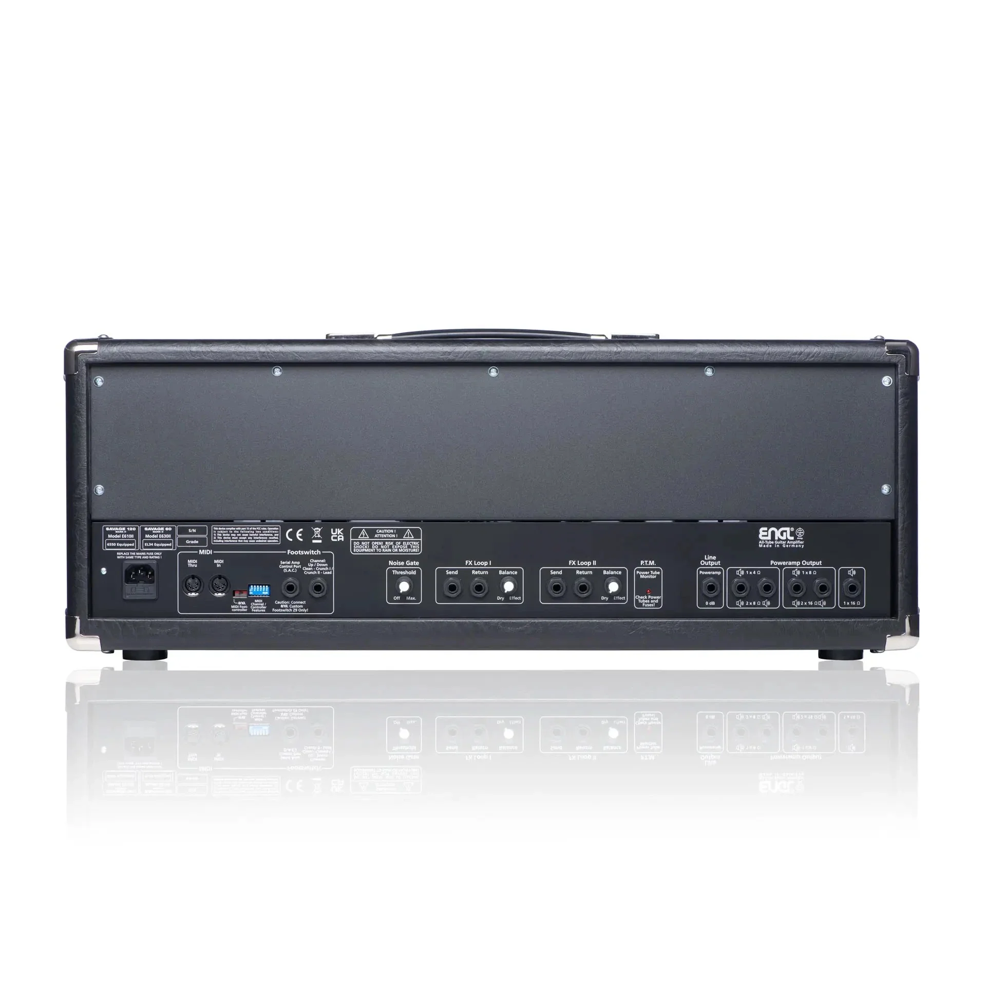 ENGL E610II Savage 120 Mk II 120w Guitar Amp Head - Image 3