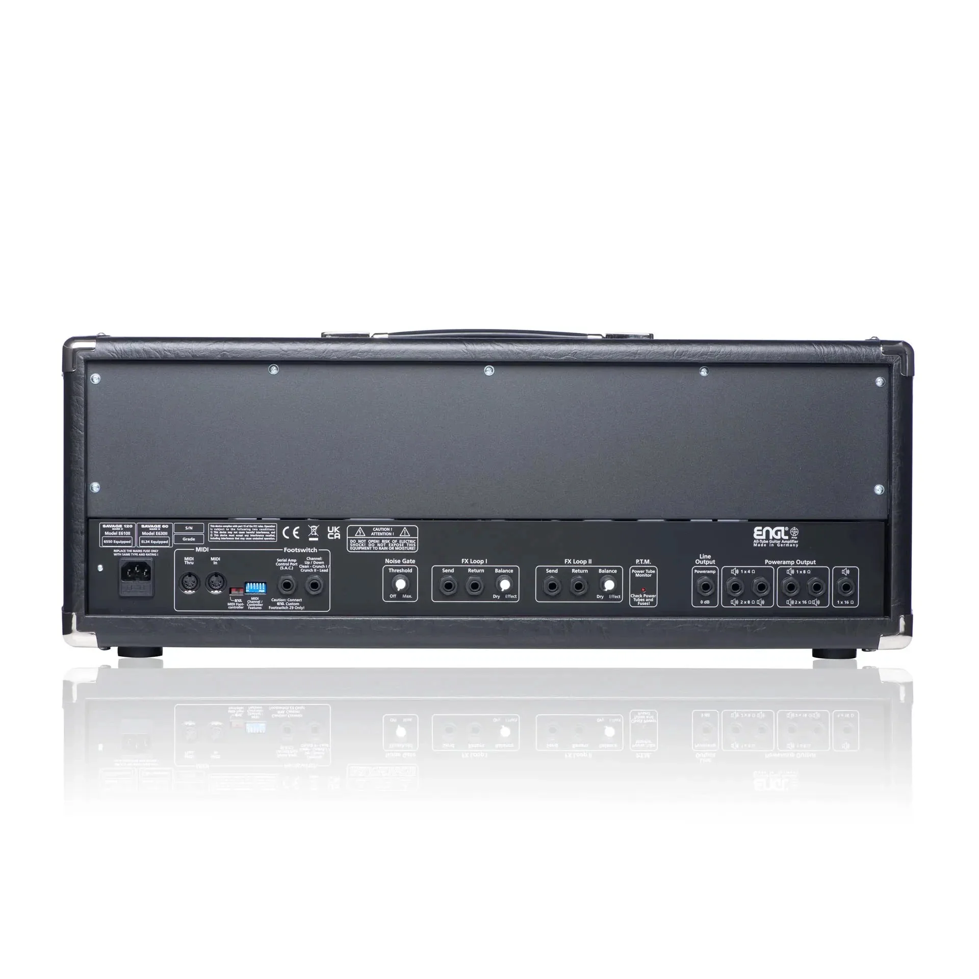 ENGL E630II Savage 60 MkII 60w Guitar Amp Head - Image 3