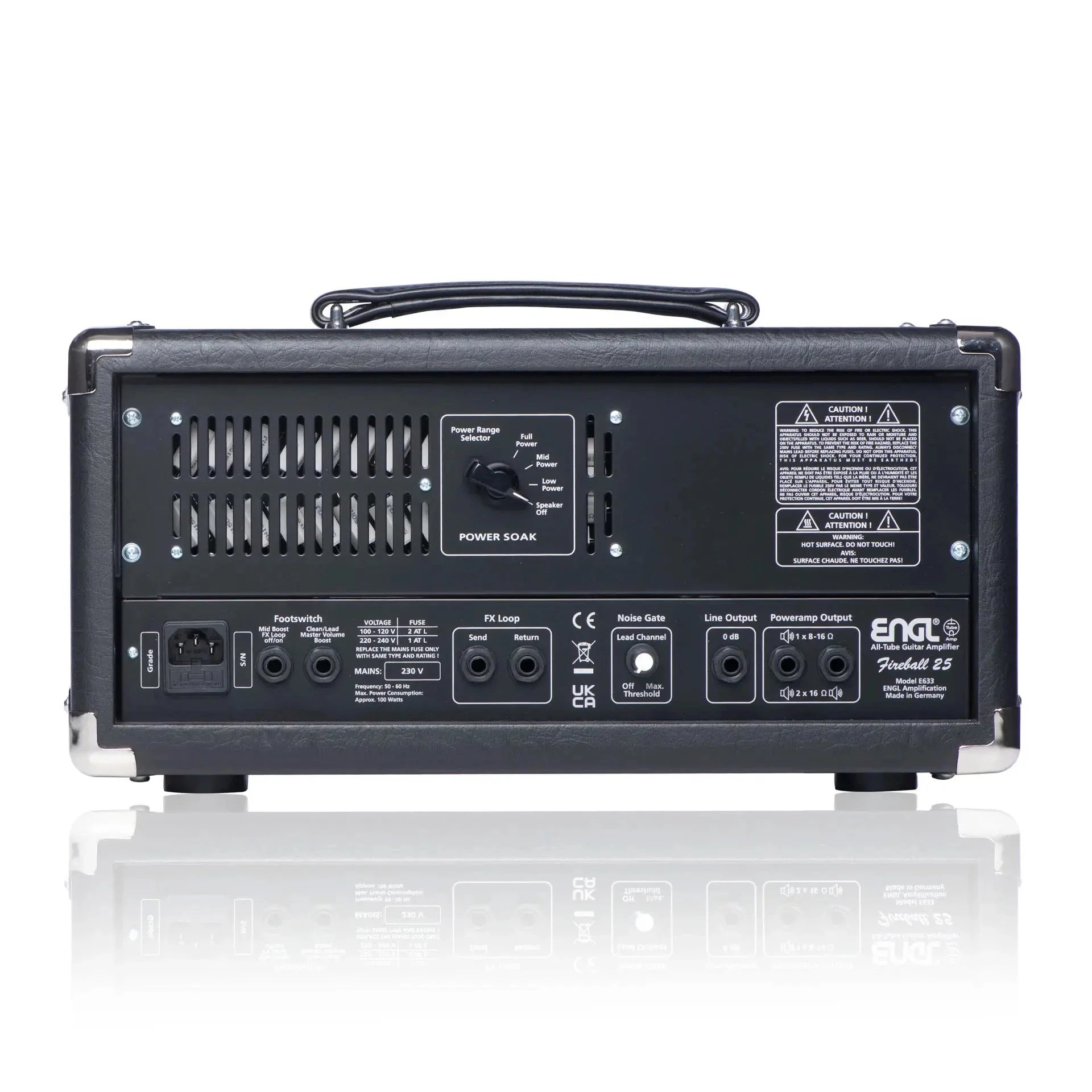 Engl E633 Fireball 25 Watt Amp Head - Image 3