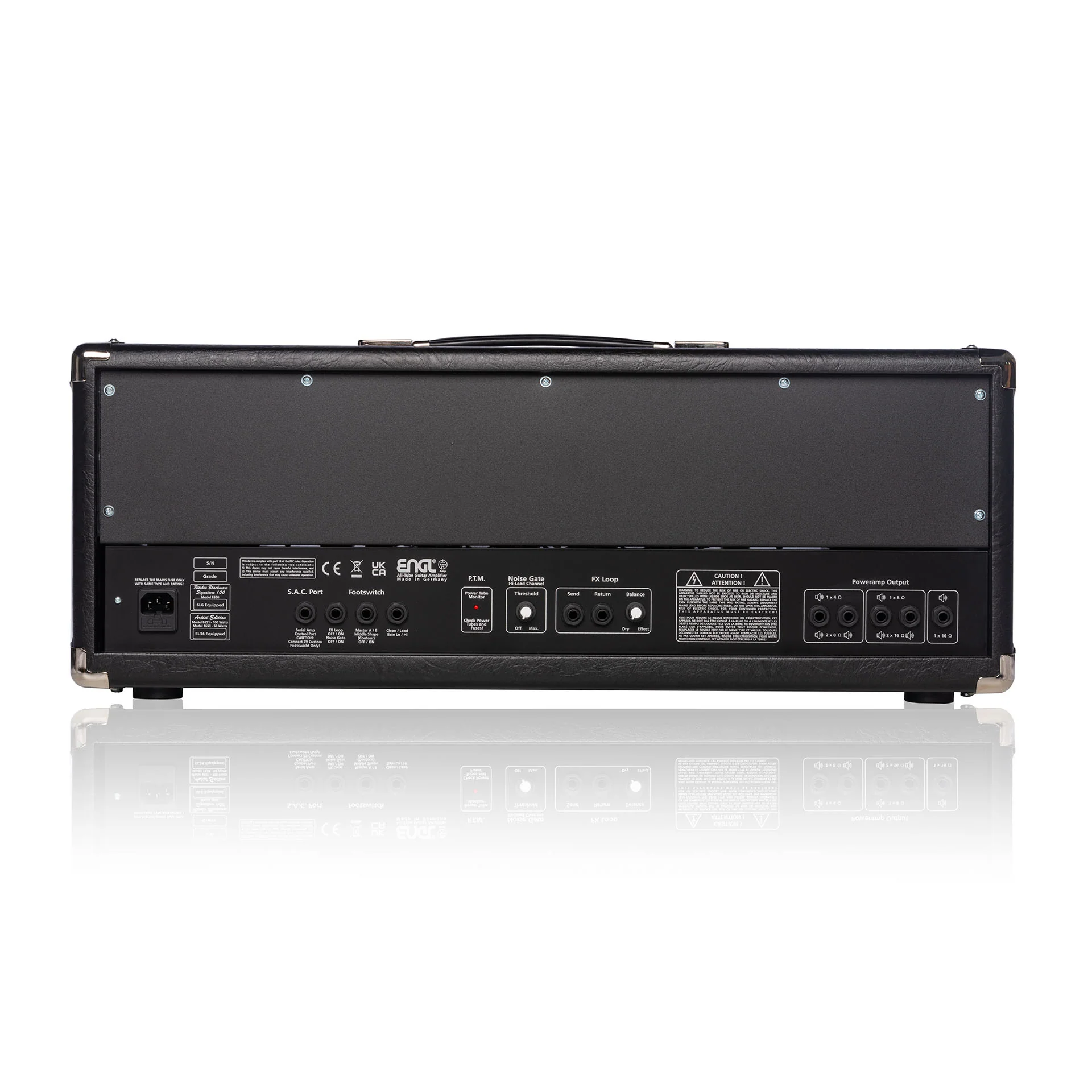 ENGL E650/2 Ritchie Blackmore Signature 100w Guitar Amp Head - Image 3