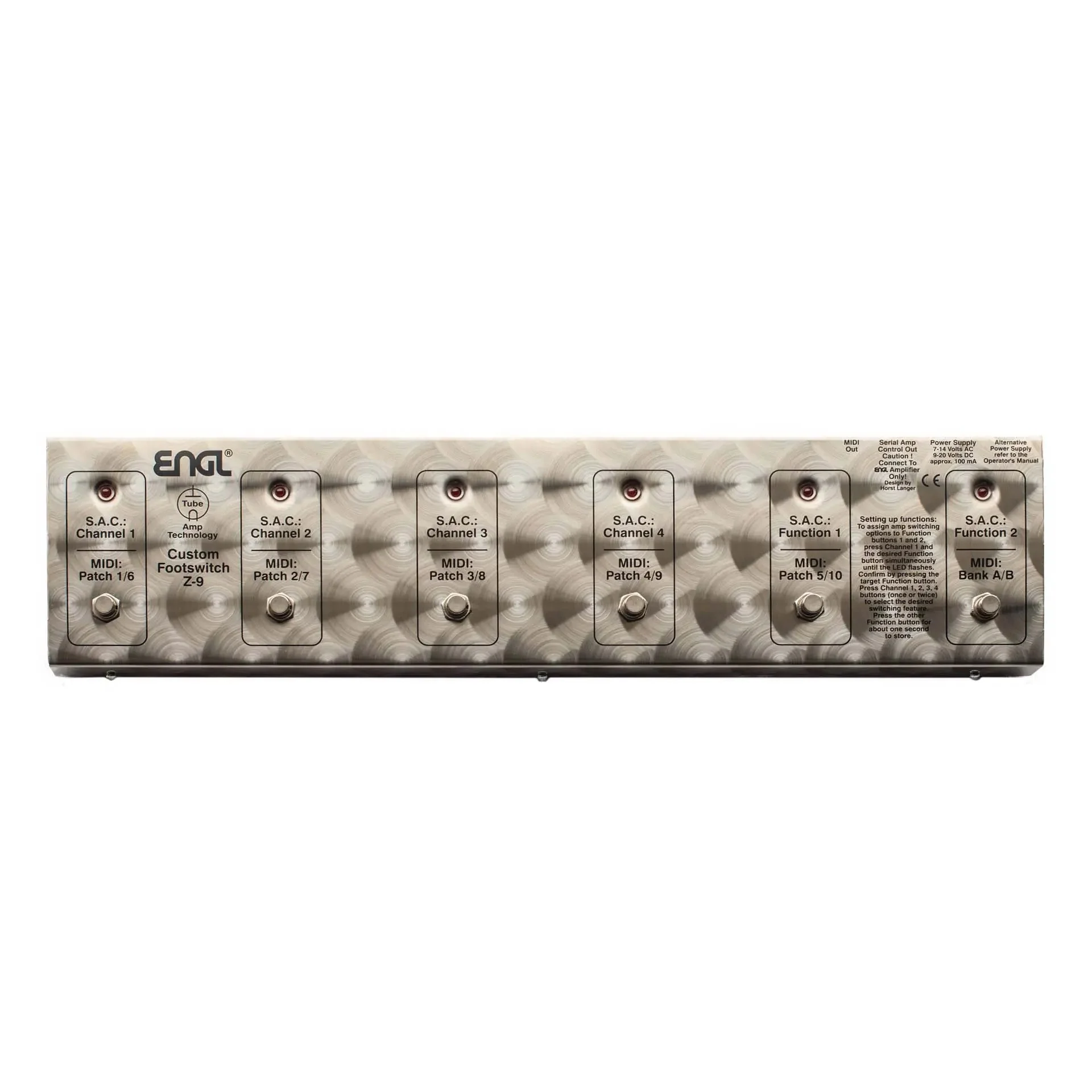 ENGL Z9 SAC-MIDI Foot Controller - Image 2