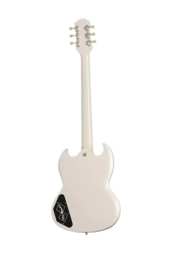 Epiphone 1961 LP SG Standard Electric Guitar with Case - Aged Classic White - Image 2