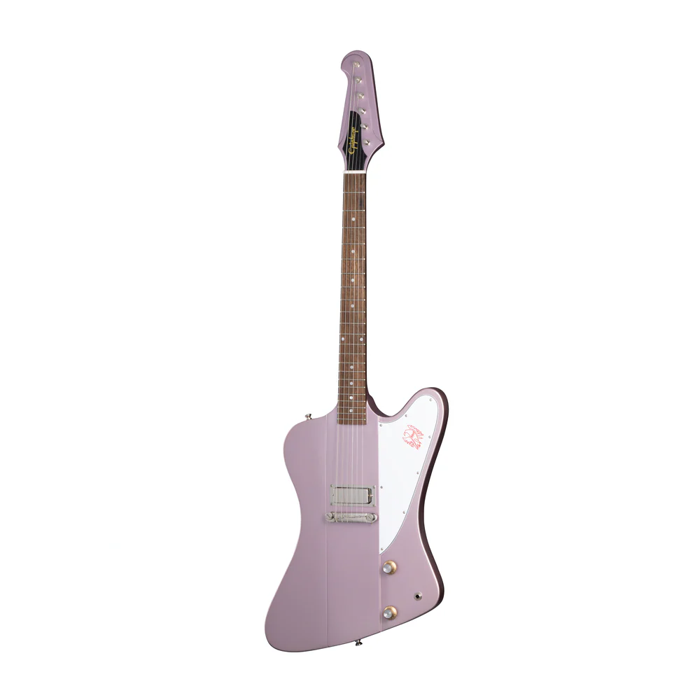 Epiphone 1963 Firebird I Electric Guitar in Heather Poly - Image 7