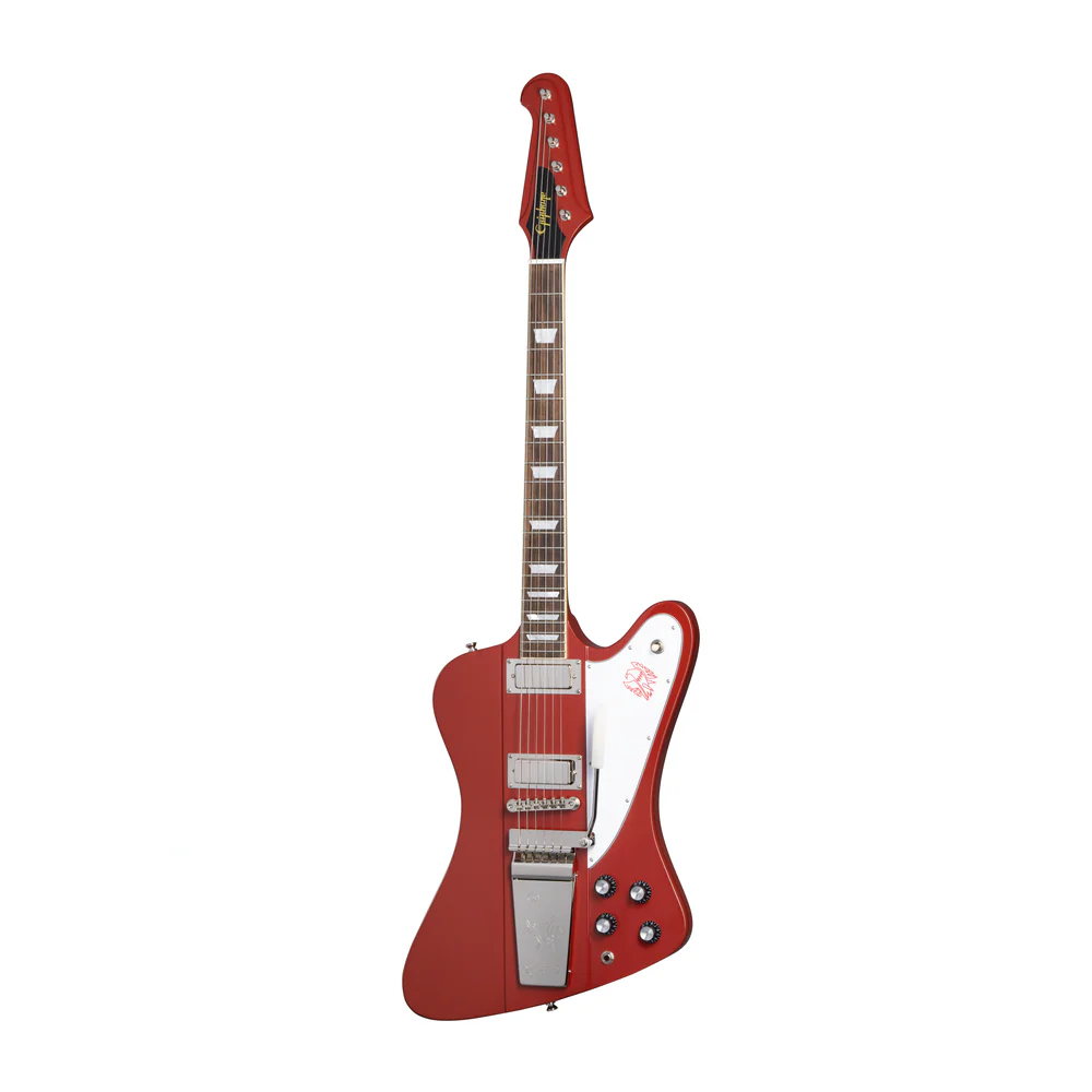 Epiphone 1963 Firebird V Maestro Electric Guitar in Ember Red - Image 7