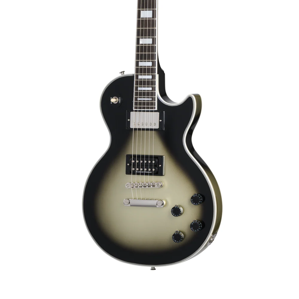 Epiphone Adam Jones 1979 Les Paul Custom in Antique Silverburst - Image 7