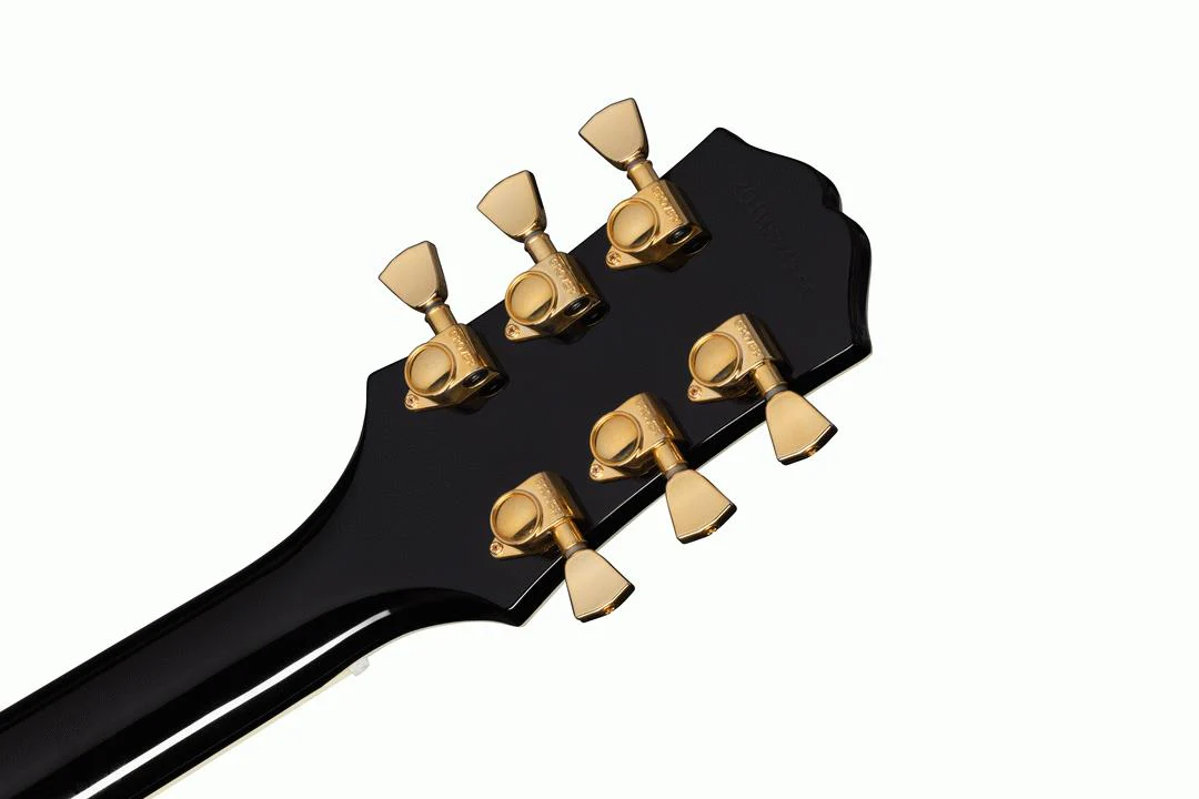Epiphone B.B. King Lucille Semi-Hollow Body Electric Guitar with Epilite Case - Ebony - Image 10