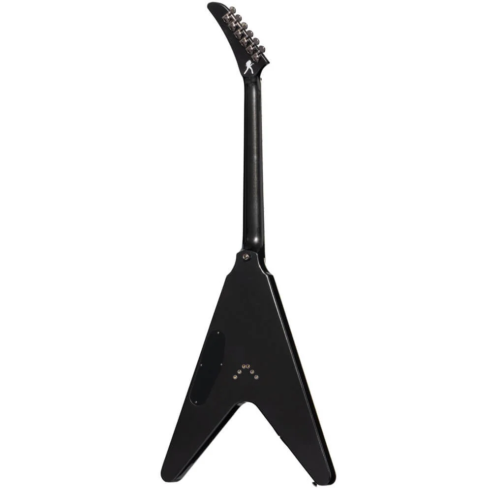 Epiphone Dave Mustaine Flying V Custom Electric Guitar - Black Metallic - Image 10