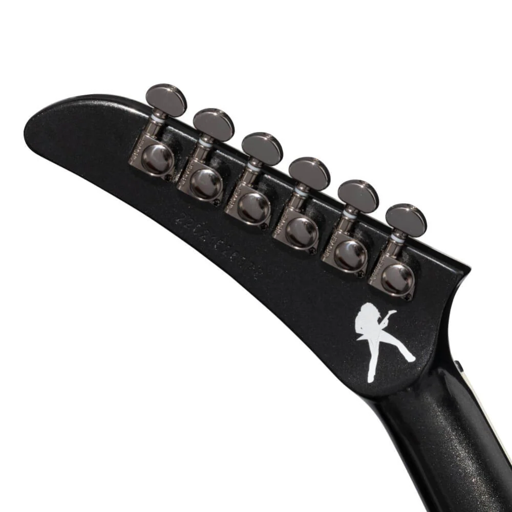 Epiphone Dave Mustaine Flying V Custom Electric Guitar - Black Metallic - Image 5