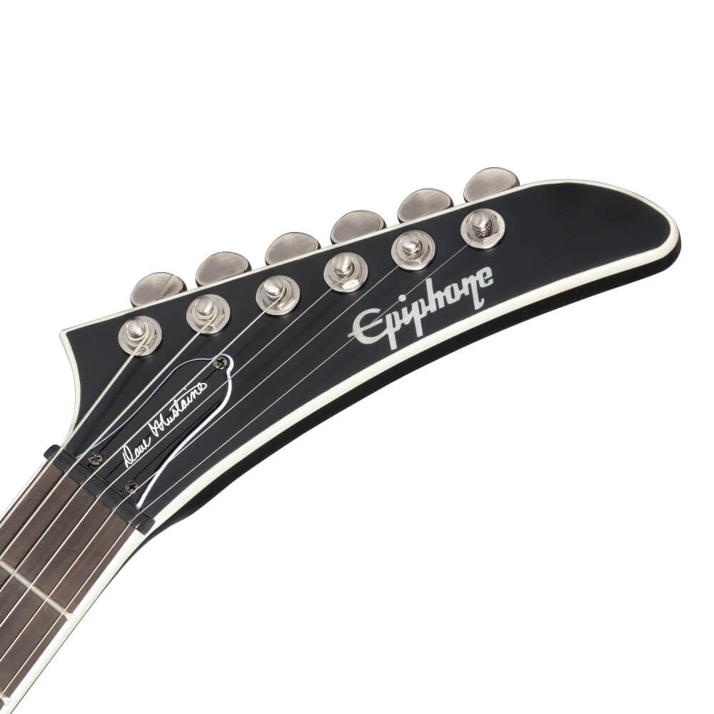 Epiphone Dave Mustaine Flying V Prophecy Electric Guitar - Aged Dark Red Burst - Image 6