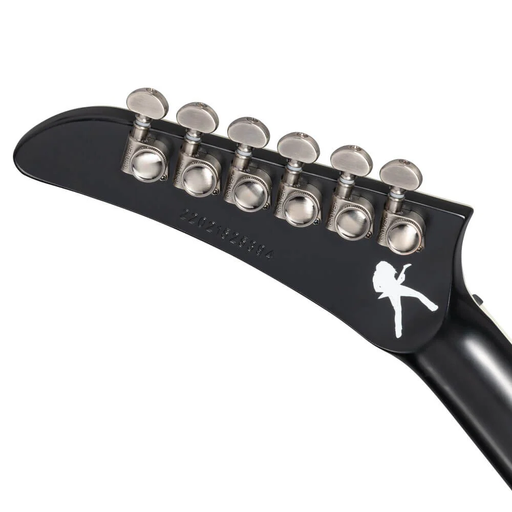 Epiphone Dave Mustaine Flying V Prophecy Electric Guitar - Aged Dark Red Burst - Image 7