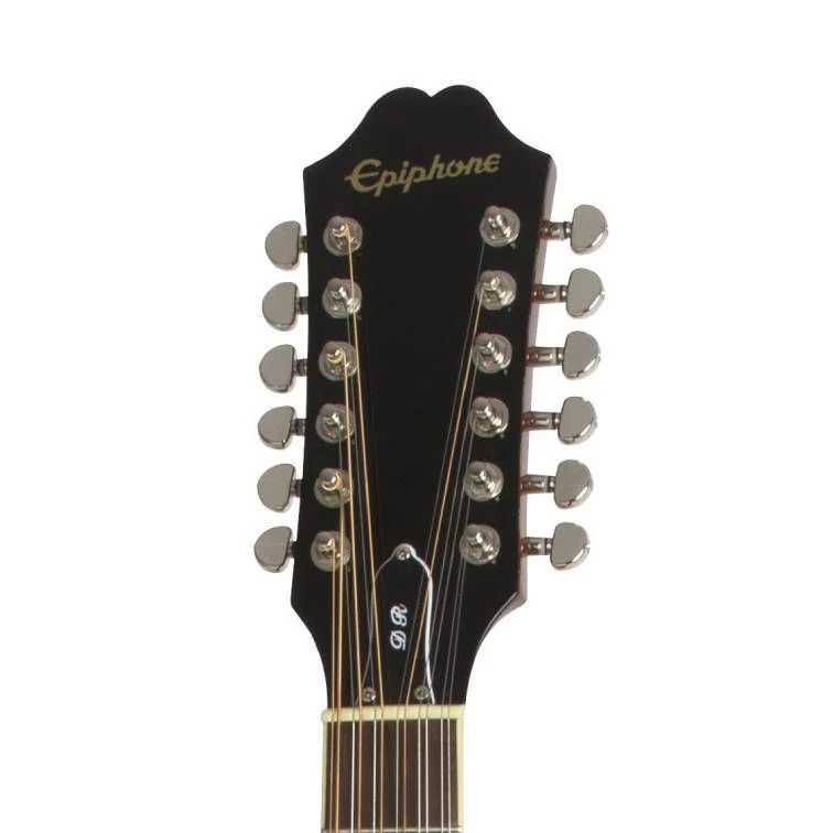 Epiphone DR-212 12-String Acoustic Guitar in Natural - Image 3