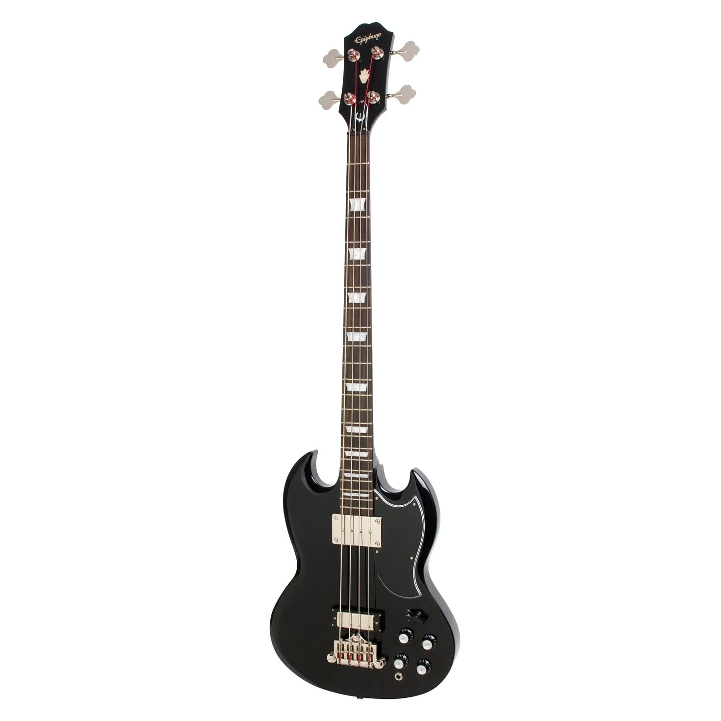 Epiphone EB-3 Bass Guitar - Ebony - Image 5