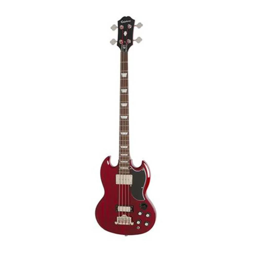 Epiphone EB-3 SG 4-String Bass Guitar in Cherry - Image 5