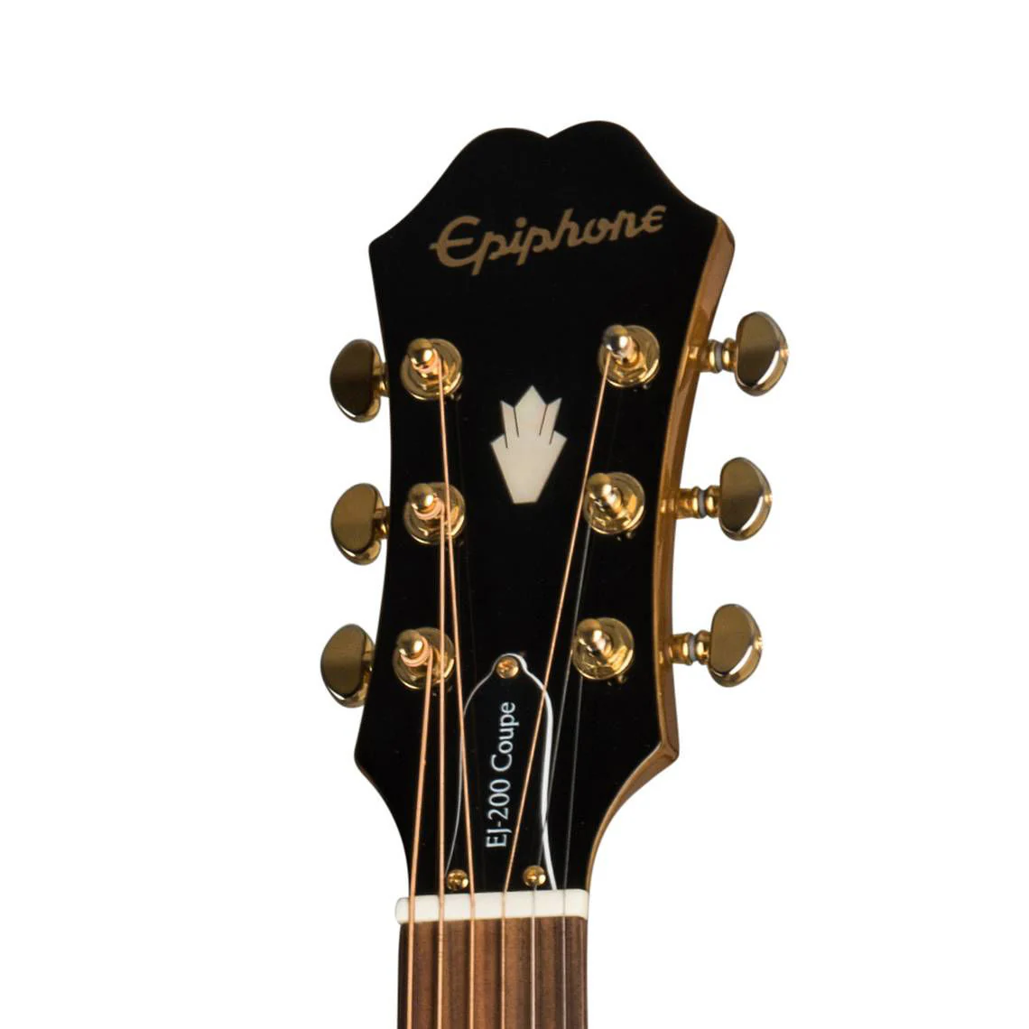 Epiphone EJ-200 Coupe Acoustic Guitar in Vintage Sunburst (EJ200) - Image 5