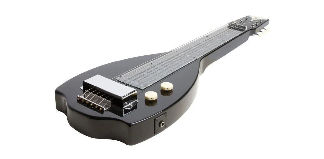 Epiphone Electar Inspired by 1939 Century Lap Steel Guitar in Black with Bag - Image 3