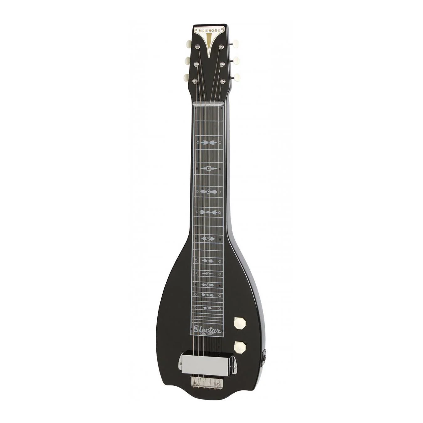 Epiphone Electar Inspired by 1939 Century Lap Steel Guitar in Black with Bag - Image 5