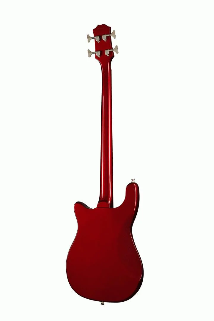 Epiphone Embassy Bass Guitar - Sparkling Burgundy - Image 2