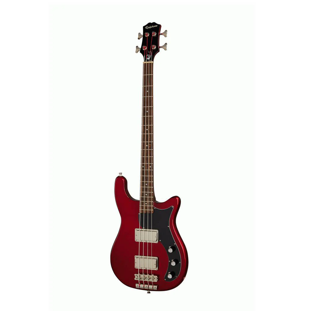 Epiphone Embassy Bass Guitar - Sparkling Burgundy - Image 5