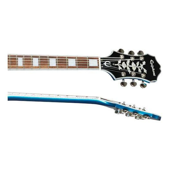 Epiphone Emperor Swingster Electric Guitar - Delta Blue Metallic - Image 3